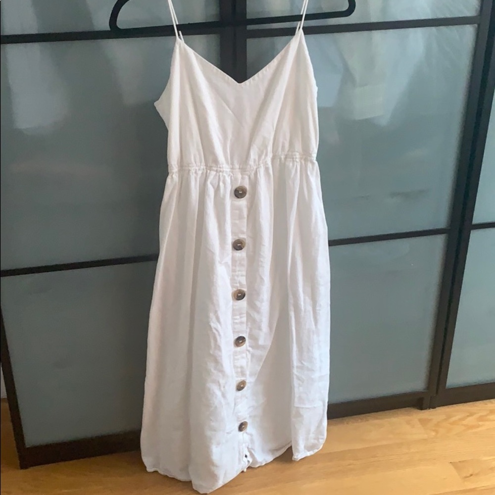 Zara white dress - Trf collection